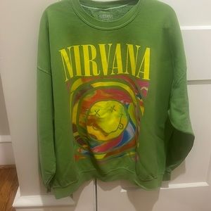 https://poshmark.com/listing/URBAN-OUTFITTERS-PINK-NIRVANA-SWEATSHIRT-64fe280a24237adf32497cc6